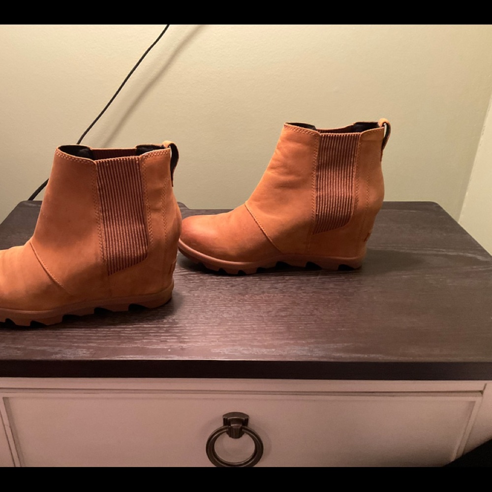 Sorrel Joan of Arc Wedge Bootie